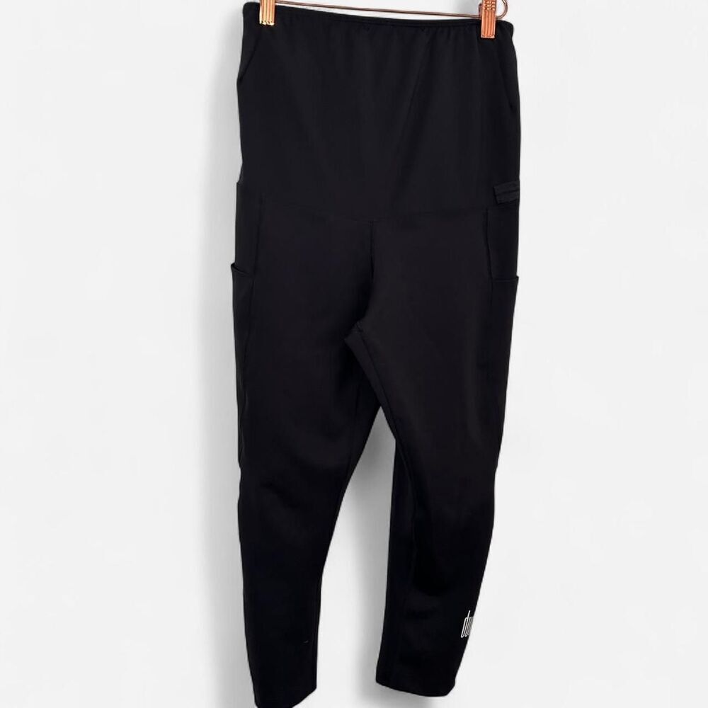 Built Like a Mother Carter Duo-Fit Crop Maternity Leggings Activewear Sz M - Picture 4 of 10